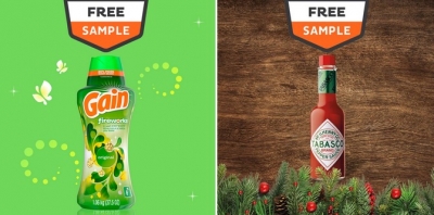 Free Gain and Tabasco Samples at Freeosk