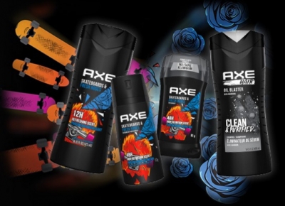 Free AXE Skateboard & Fresh Roses and AXE Oil Blaster Shampoo (Apply)