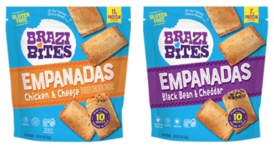 Free Brazi Bites Chicken & Cheese Empanadas and Black Bean & Cheddar Empanadas (Apply)
