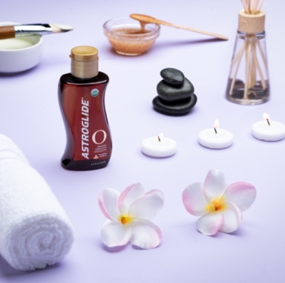 Free Astroglide Organic Oil Liquid & Massage Lotion Sample (Apply)