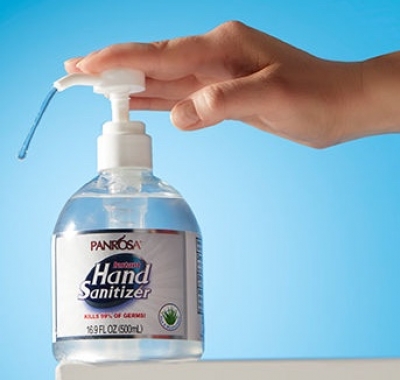 Free Panrosa Hand Sanitizer at Big Lots