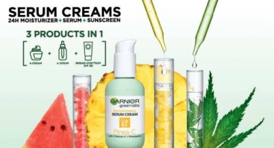 Free Garnier Green Labs Pinea-C Brightening Serum Cream Sample