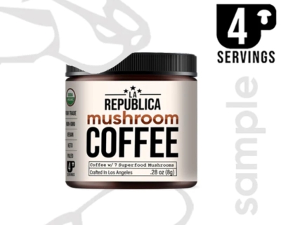 Free La Republica Mushroom Coffee Sample