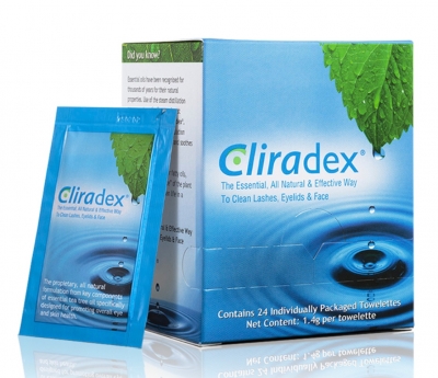 Free Cliradex Towelettes or Eyelid Foam Cleanser Sample