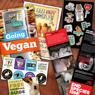 Free PETA Anti-Speciesism Starter Pack