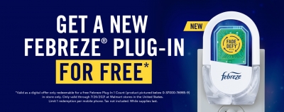 Free Febreze Plug-in at Walmart