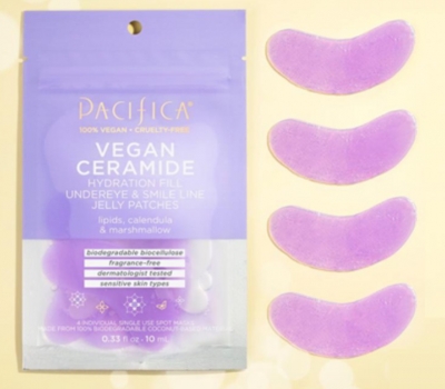 Free Pacifica Vegan Ceramide Hydration Fill Undereye & Smile Line Jelly Patches Sample Pack
