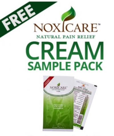 Free Noxicare Natural Pain Relief Cream Sample Pack