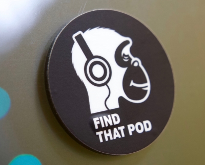 Free Find That Pod  Vinyl Sticker