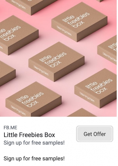 Free Bloomingdale's Little Freebies Box