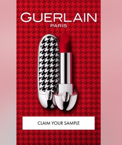 Free Guerlain Rouge G Luxurious Velvet Lipstick Sample