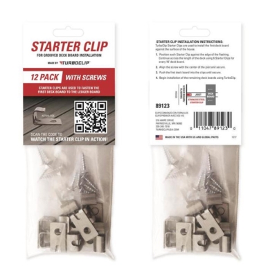 Free TurboClip Universal Hidden Deck Clip Samples