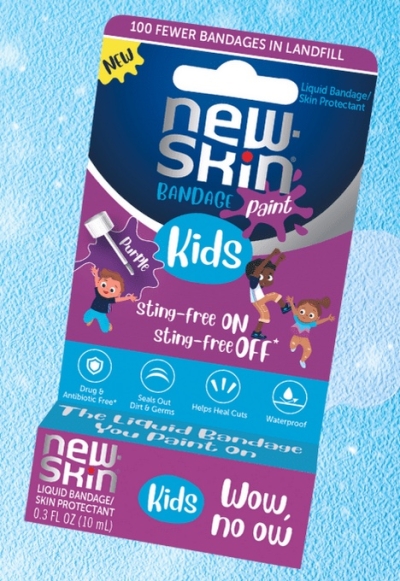 Free New Skin Kids Liquid Bandage Paint Sample (Apply)