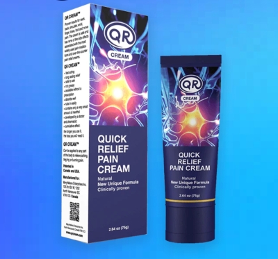 Free QR Pain Relief Cream Sample