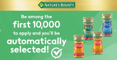 Free Wellness Pack of Nature's Bounty Jelly Bean Vitamins