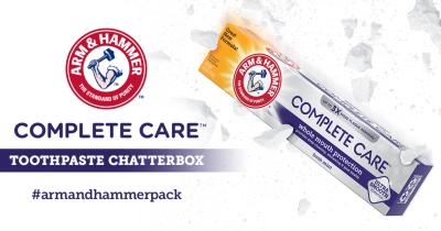 Free ARM & HAMMER Complete Care Toothpaste Chatterbox Kit (Apply)