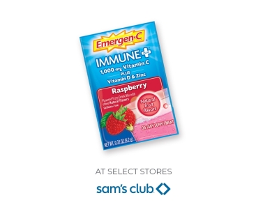 Free Emergen-C Vitamin Supplement Drink Mix Sample at Sam's Club