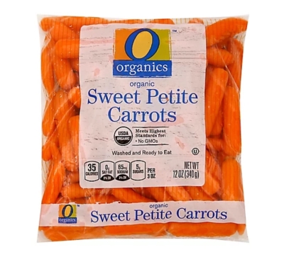 Free Bag of O Organics Baby Carrots