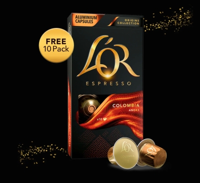 FREE L'OR Espresso Capsules (10 Pack)
