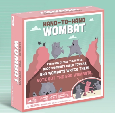 Free Hand-to-Hand Wombat Game Night Party Kit (Apply)