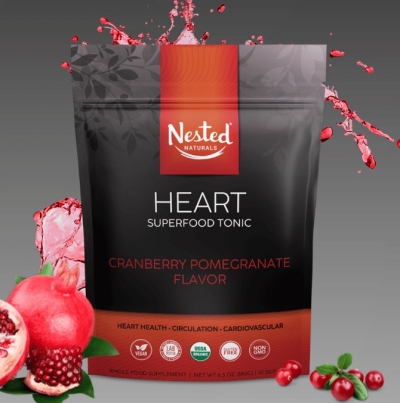 Free Nested Naturals Heart Superfood Tonic Drink Mix Sample (Apply)