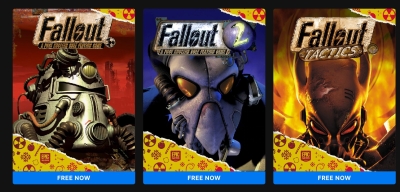 Free Fallout, Fallout 2, and Fallout Tactic Games