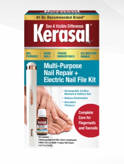 Free Kerasal Multi-Purpose Nail Repair + Electric File Kit (Apply)