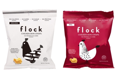 Free Bag of Flock Chicken Skin Crisps (Cash Back)