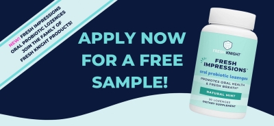 Free Fresh Impressions Oral Probiotic Lozenges Sample (Apply)