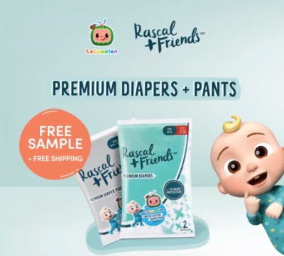 Free Rascal + Friends Baby Diaper or Training Pants Sample