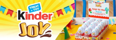 Free Kinder Joy Birthday Pack