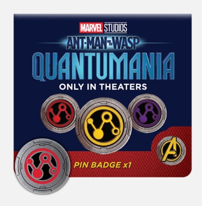 Free Marvel Studios' Ant-Man and the Wasp Exclusive Pym Particle Pin