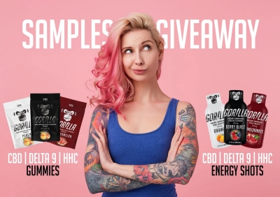 Free Gorilla Gummies or Gorilla Energy Shots