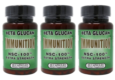FREE NSC-100 MG Glucan Capsules 10ct Sample Pack