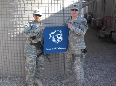 Free Seton Hall University Pirate Pride Bandana