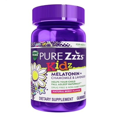 Free Vicks PURE Zzzs Kidz Gummies Sample
