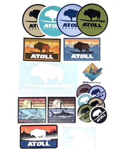 Free Atoll Board Company’s Epic Paddle Board Sticker Pack
