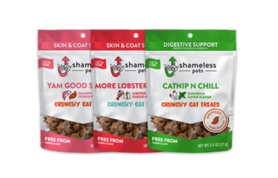 Free Bag of Shameless Pets Premium Cat Treats (apply)