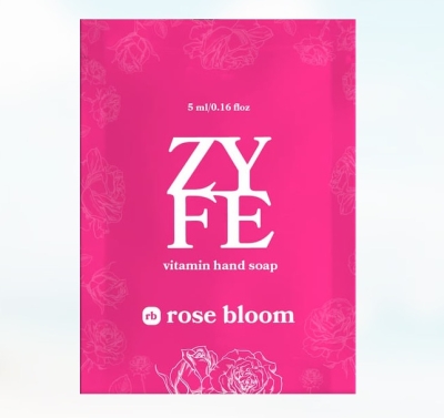 Free Zyfe Rose Bloom Hand Soap Sample