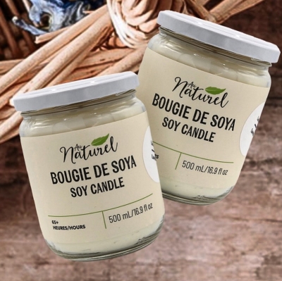 Free Au Naturel Soy Candle Sample