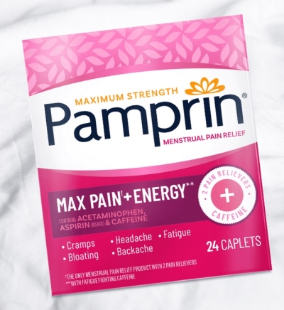 FREE Sample of Pamprin Max Pain + Energy (Apply)