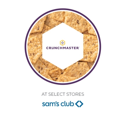 Free Crunchmaster Crackers Samples at Sam's Club