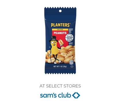Free Planters Salted Peanuts at Sam's Club