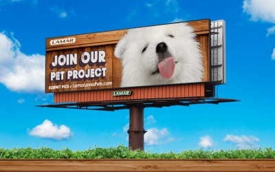 FREE Lamar Billboard for Your Pet