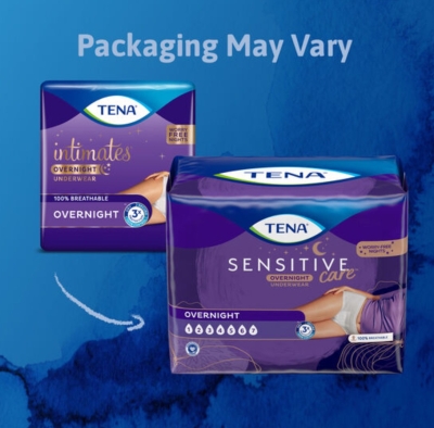 Free TENA Sensitive Care Pads Sample