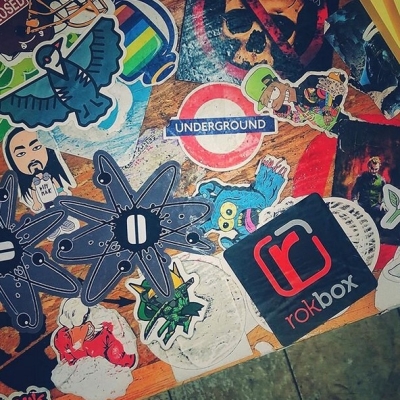 Free Rokbox Stickers
