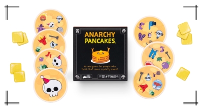 Free Anarchy Pancakes Game Night Party Kit (Apply)