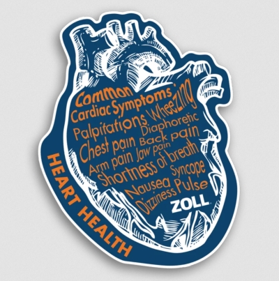 Free Heart Health Sticker
