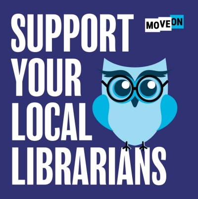 Free Support Your Local Librarians Sticker