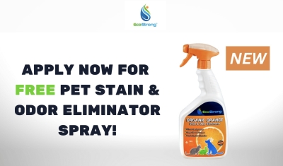Free EcoStrong Organic Orange Pet Stain & Odor Eliminator (Apply)